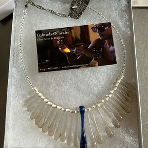 Sea Glass Necklace /New